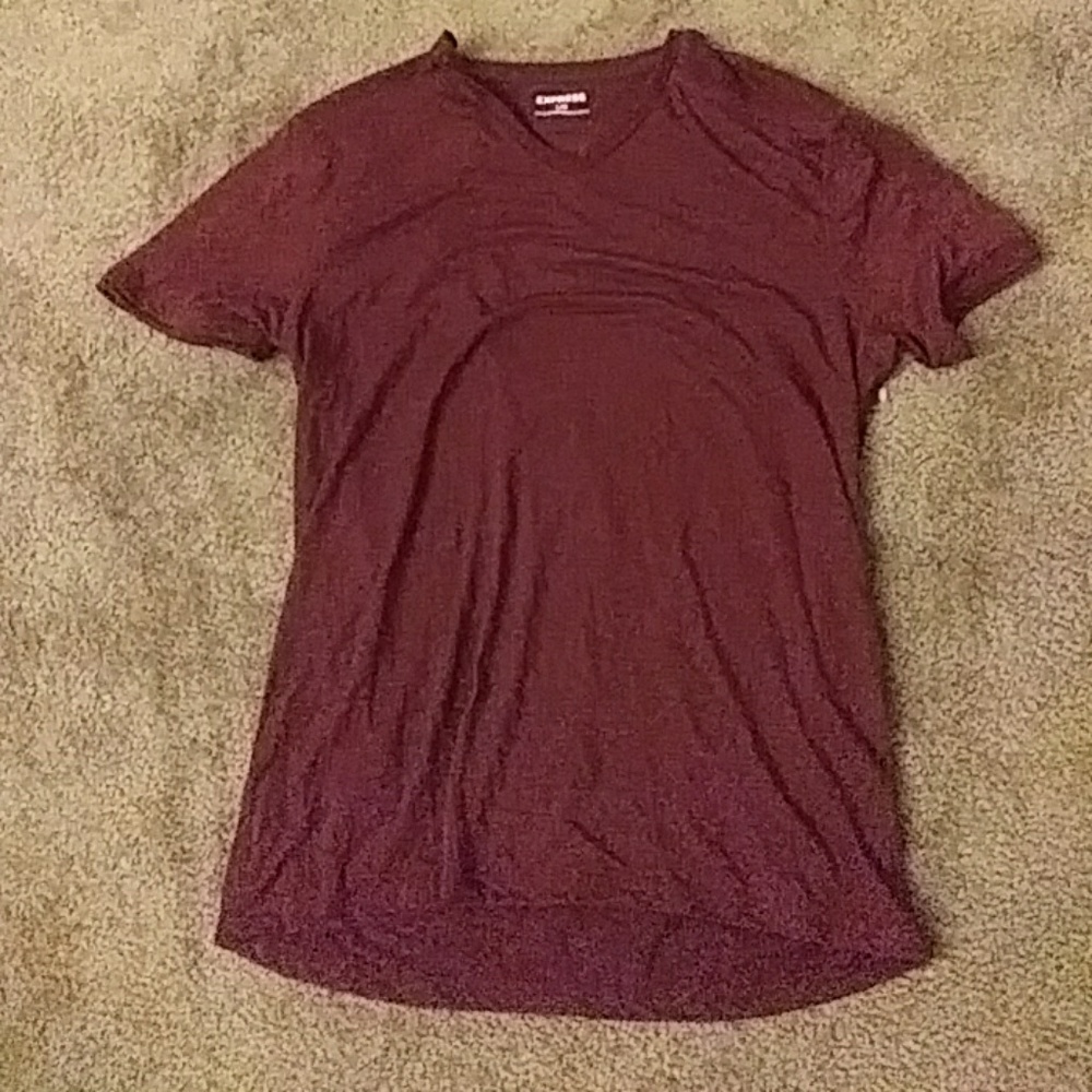 Red V neck